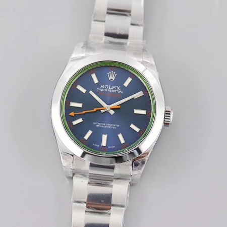 AR厂出品 劳力士格磁型闪电系列m116400gv蓝盘男士全自动机械腕表 搭载顶级瑞士ETA2824机芯 直径40m