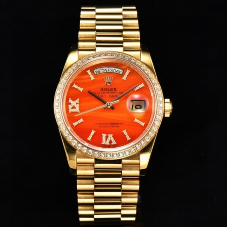 CS新品最高版本 劳力士星期日历型系列m128238男士女士全自动机械腕表（中性...