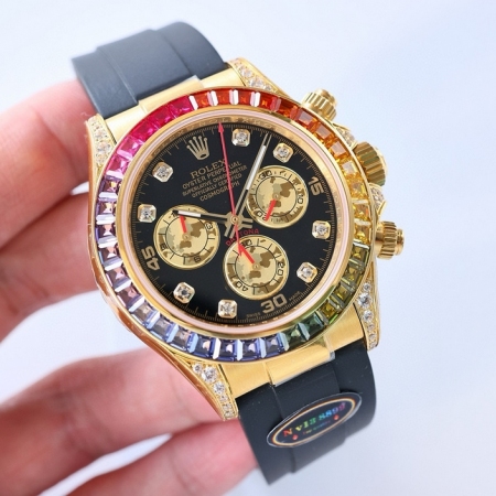 N厂V13最高版本  劳力士宇宙计型迪通拿系列彩虹迪男士全自动机械计时腕表 搭载...