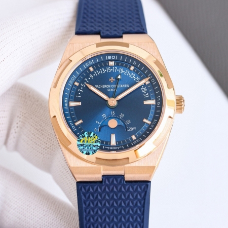 GR新品 江诗丹顿纵横四海系列4000V/210A-B911男士经典月相全自动机...