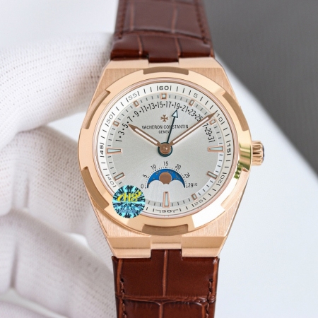 GR新品 江诗丹顿纵横四海系列4000V/210A-B911男士经典月相全自动机...