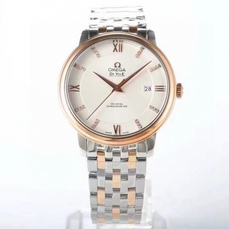 MKS经典名作出品  欧米茄碟飞系列男士全自动机械腕表 搭载原装进口9015机芯 尺寸39.5mmx10mm