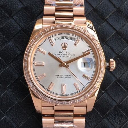 N厂出品 劳力士星期日历型系列男士全自动机械腕表 双日历显示 升级版3255机芯...