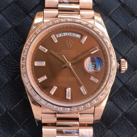 N厂出品 劳力士星期日历型系列m228345rbr-0006男士全自动机械腕表 ...